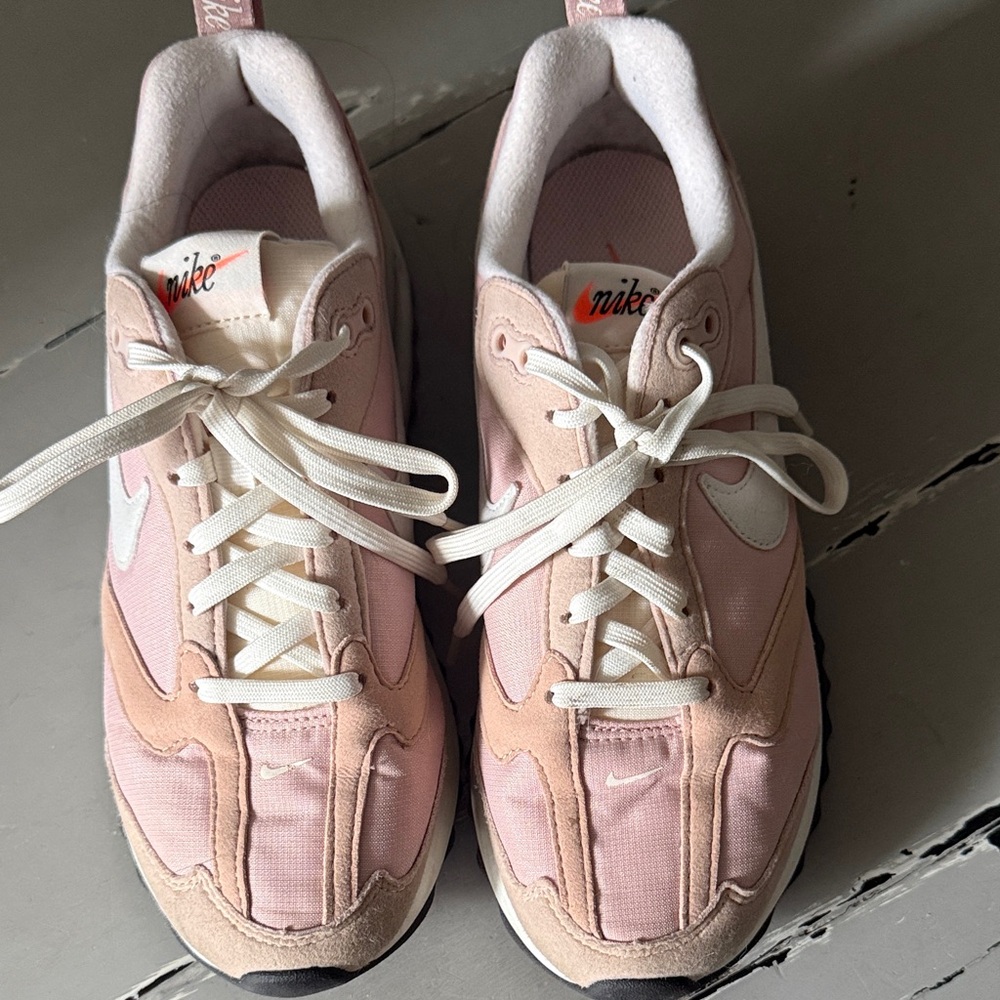 Nike Women's Blush and White Sneakers